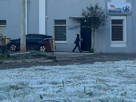 Onda de frio intenso chega a Getúlio Vargas com mínimas de até 2°C e risco de geada