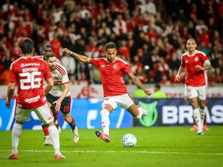 Inter joga melhor, mas cede empate ao Flamengo no Beira-Rio