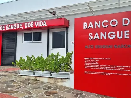 Campanha Junho Vermelho incentiva doação regular de sangue; confira como doar no Alto Uruguai