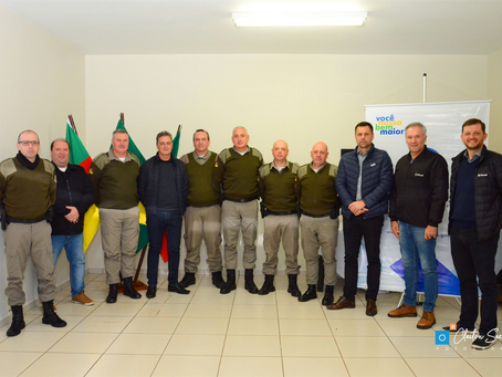 Revitalização do Quartel da BM em Ipiranga do Sul aprimora ambiente de trabalho para policiais