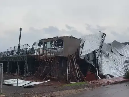 Temporal causa estragos e morte em Giruá; prefeitura decreta situação de emergência