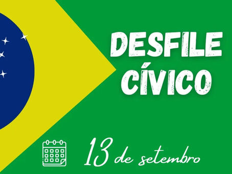 Desfile cívico em Sertão é transferido para 13 de setembro