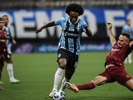 Grêmio perde por 2 a 1 para o Fluminense na Arena