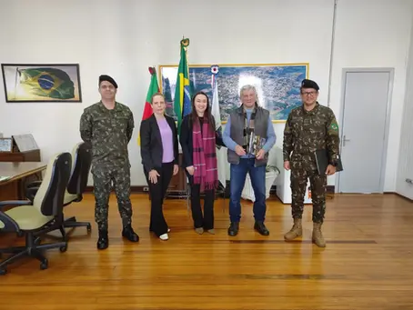 Prefeito de Getúlio Vargas assume comando da Junta de Serviço Militar