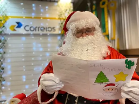 Adoção de cartas do Papai Noel dos Correios no RS começa em 12 de novembro