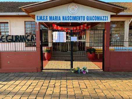 Professora ferida ao proteger alunos em ataque a escola de Estação recebe alta hospitalar