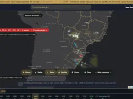 Plataforma criada em Getúlio Vargas reúne dados meteorológicos para acompanhar tempestades