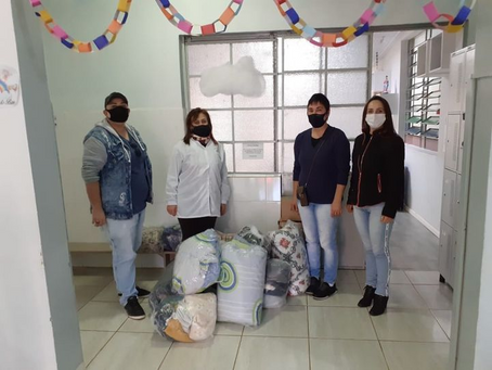 Agentes de Saúde de Ipiranga do Sul realizam campanha de arrecadação de cobertores