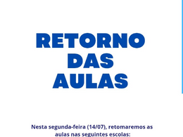 Escolas municipais de Estação retomam aulas com segurança reforçada
