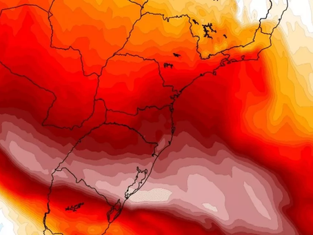 Onda de calor avança no Rio Grande do Sul com temperaturas acima de 36°C no Noroeste e Norte do estado