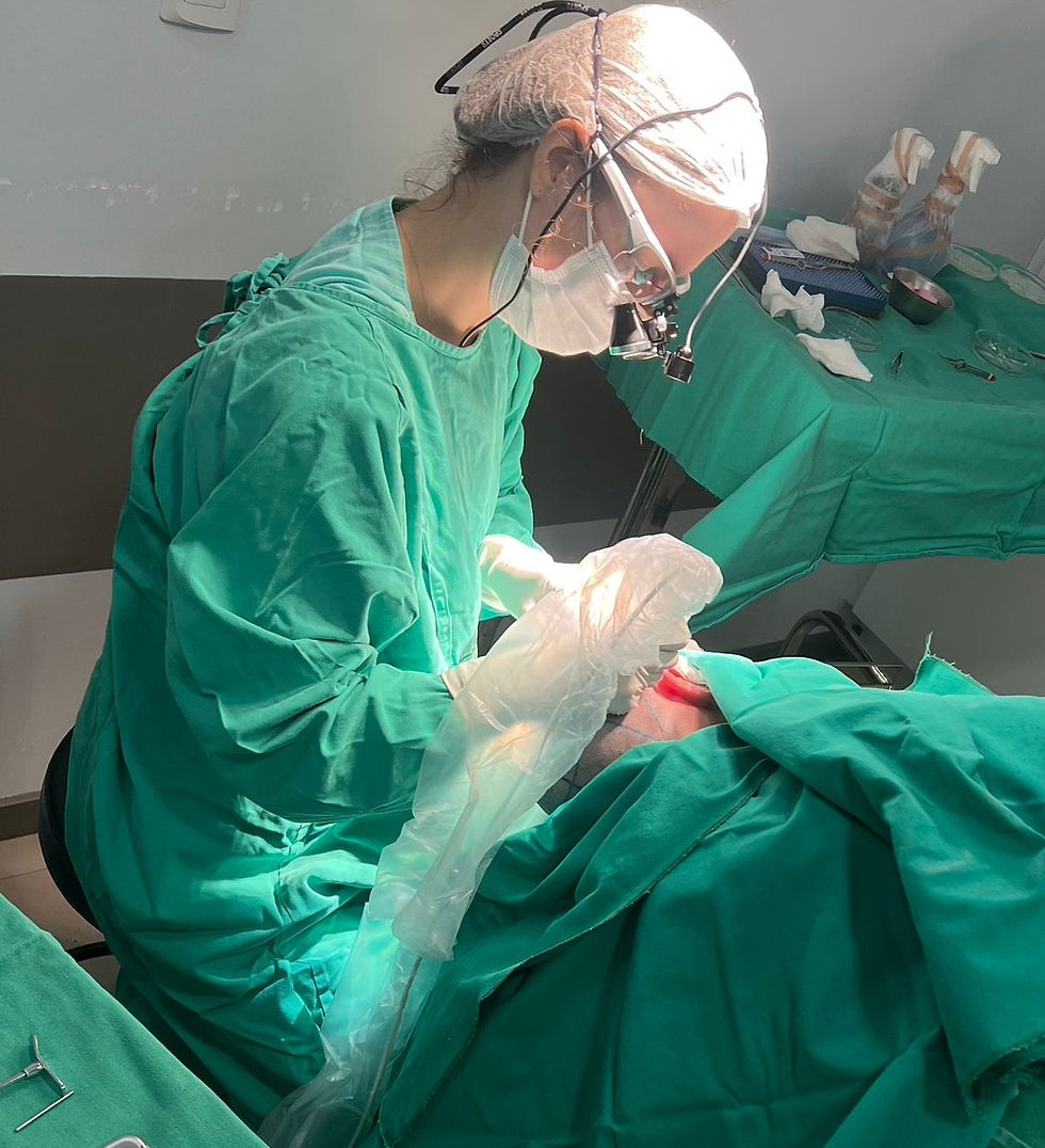 Transplante capilar foi realizado na sala de procedimentos ambulatoriais do Pronto Atendimento do Hospital Unimed Erechim