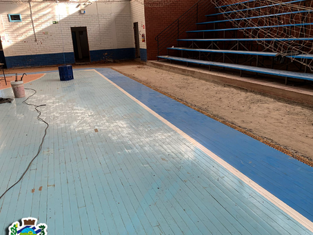 Estação: iniciadas as reformas do Centro Esportivo André Luís da Silva