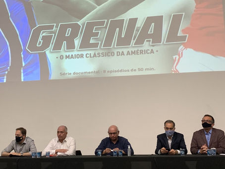 Grêmio e Inter assinam contrato com produtora para lançamento de série sobre o Gre-Nal