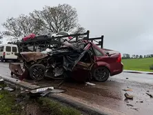 Colisão na ERS-135 resulta na morte de morador de Getúlio Vargas