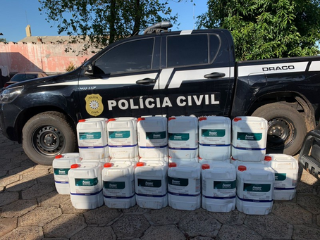 Polícia Civil desfaz organização criminosa que vendia e falsificava agrotóxicos proibidos no Brasil