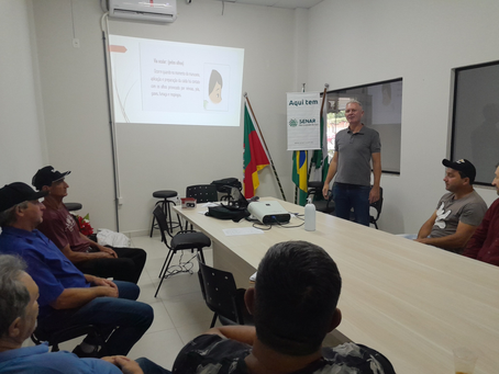 Erebango oferece curso de aplicação correta e segura de defensivos agrícolas