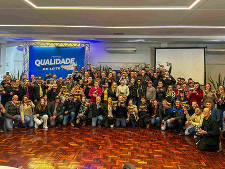 Cooperativa Santa Clara premia 150 produtores em concurso de qualidade do leite