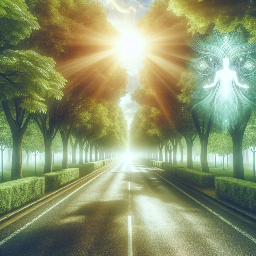 Sunrise in the city