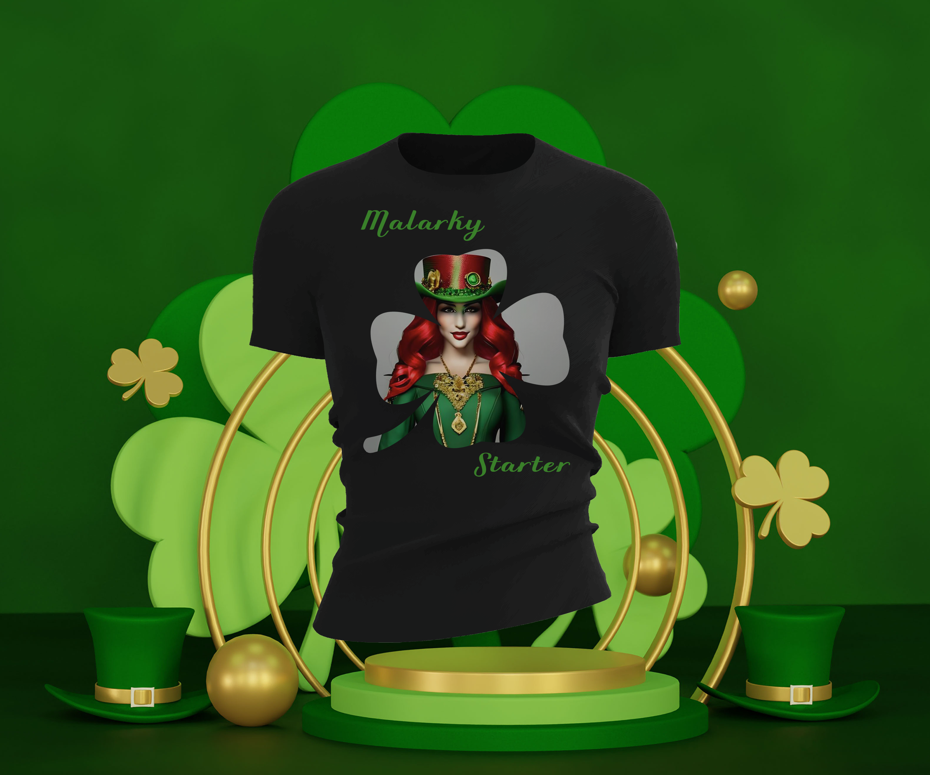 St Patricks Day Shirt Malarky Starter Unisex Jersey Short Sleeve Tee