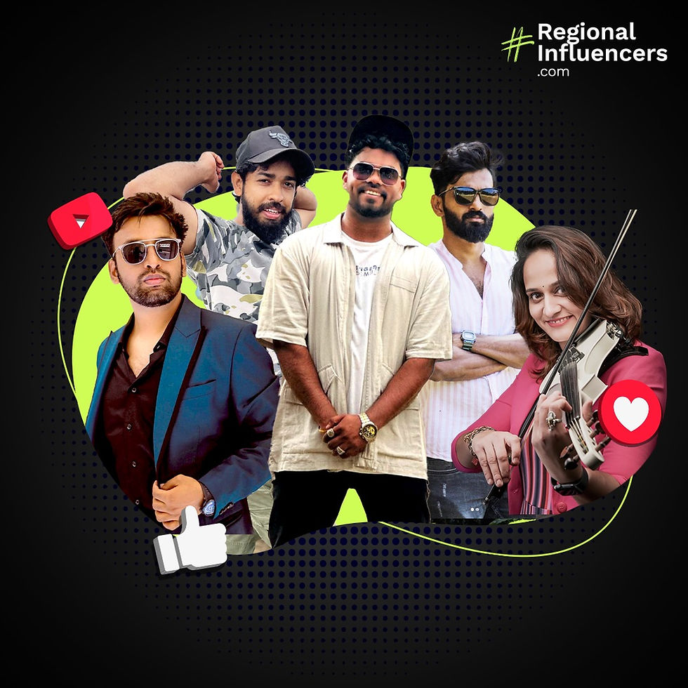 Malayalam Regional Influencers