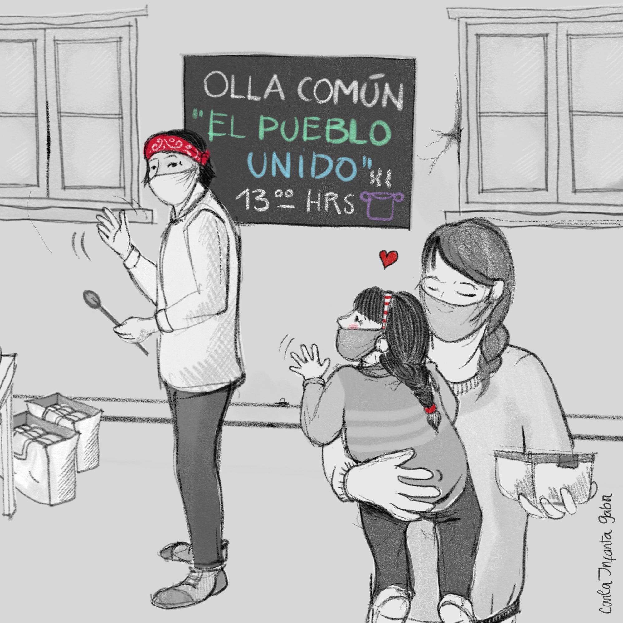 Trilogía ollas comunes