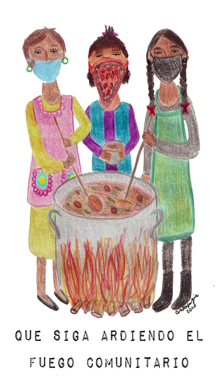 “Que siga ardiendo el fuego comunitario”