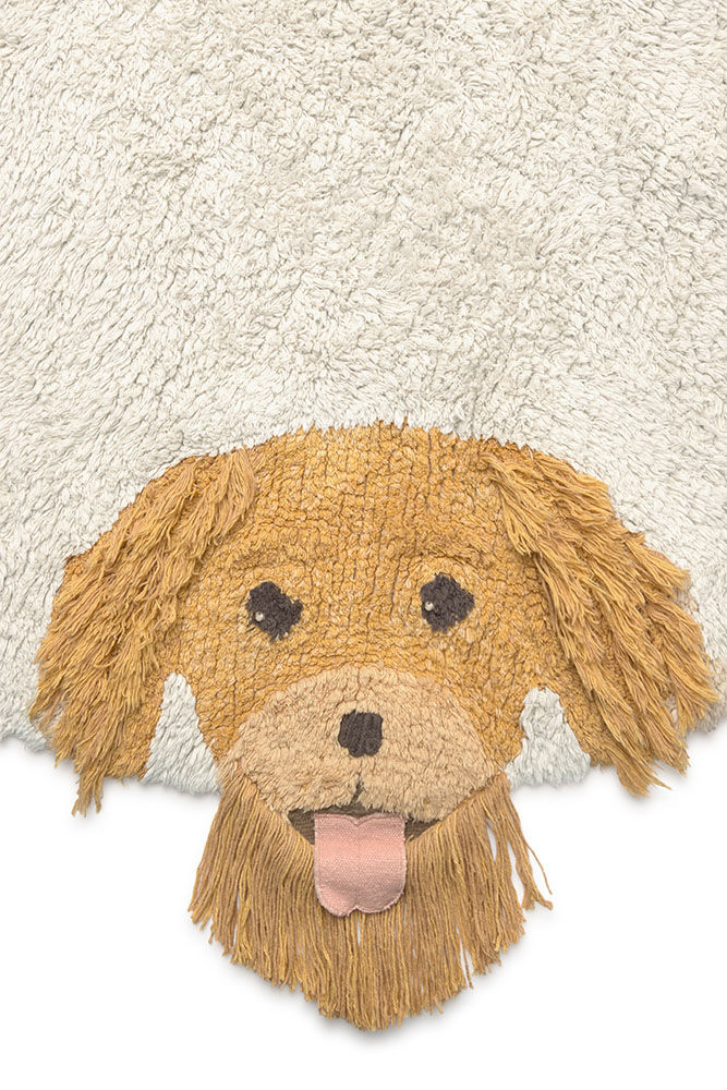zoom tapis chien Lorena Canals