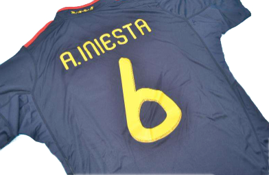 Thumbnail: Spain 2010 Retro Away Jersey