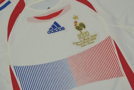Thumbnail: France 2006 Retro Away Jersey