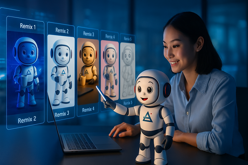 Biến một ý tưởng thành năm hình ảnh bằng AI ấn tượng