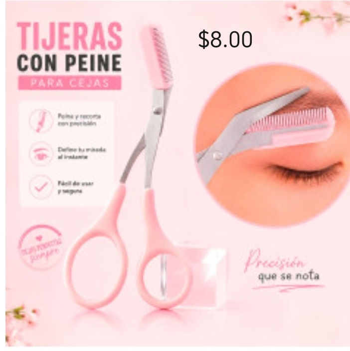 Tijeras con peine 