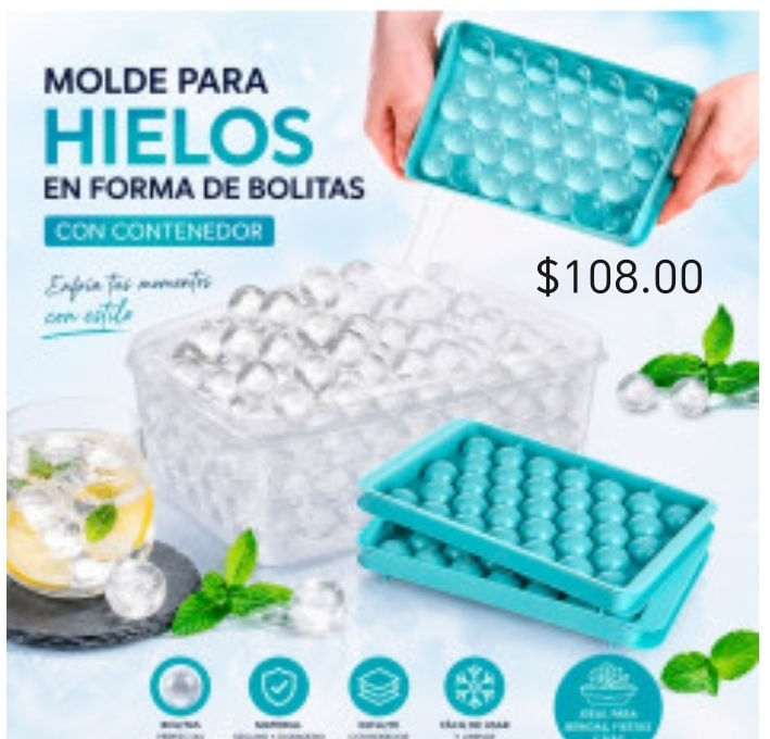 Molde para hielos