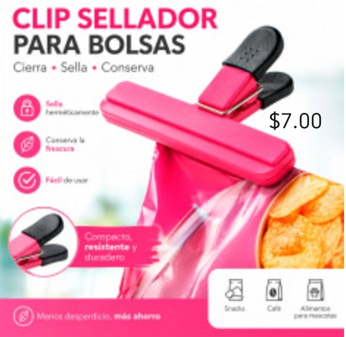 Sellador para bolsa 
