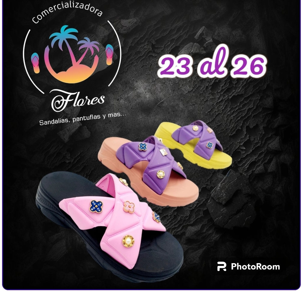 Sandalia cruzada  3 al 6 ($77.00) precio por par 