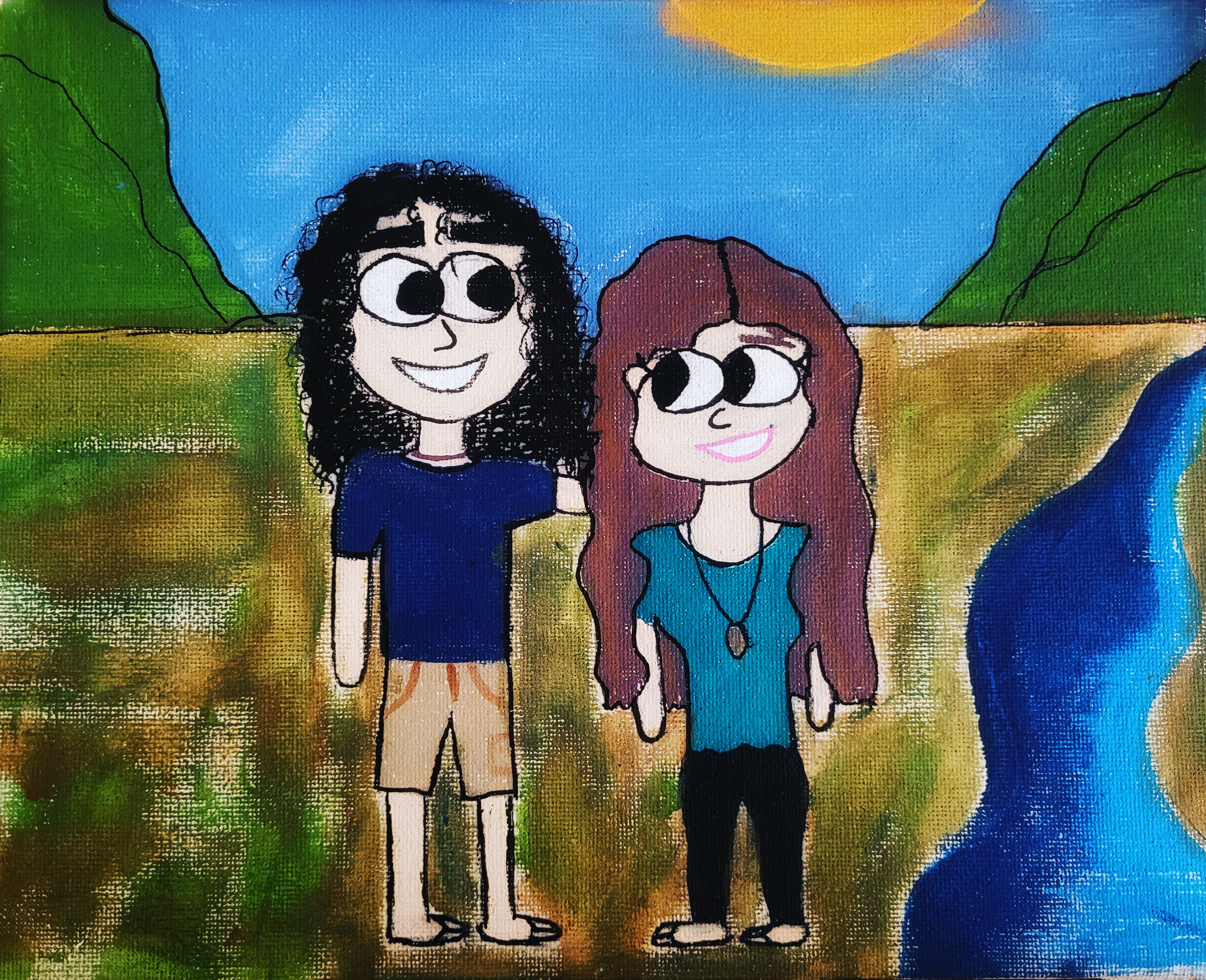 Steph and Craig art
