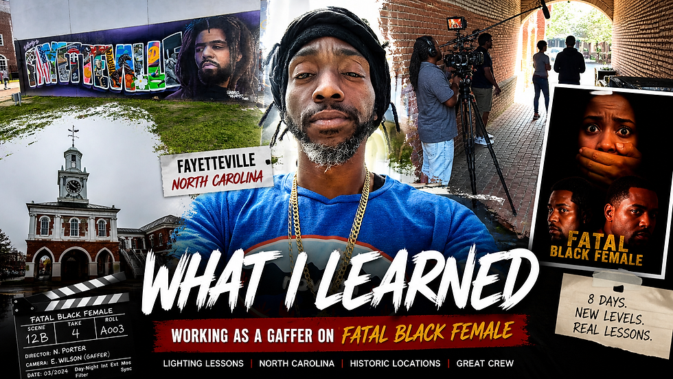 Las Vegas Filmmaker Gaffer on Fatal Black Female: What I Learned on Set