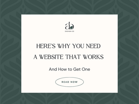 Still relying on social media? Why you need a strategic website (and how to get one)