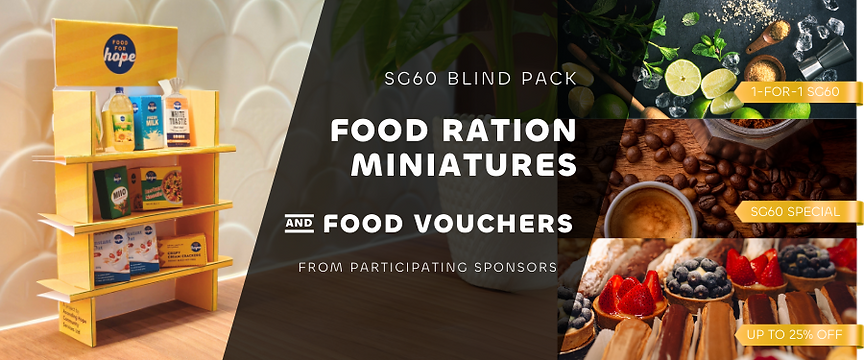SG60 Food mini banner