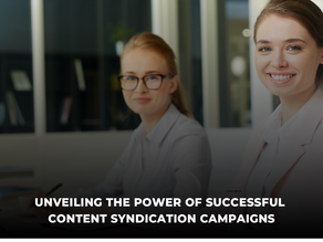 Unveiling the Power of Successful Content Syndication Campaigns