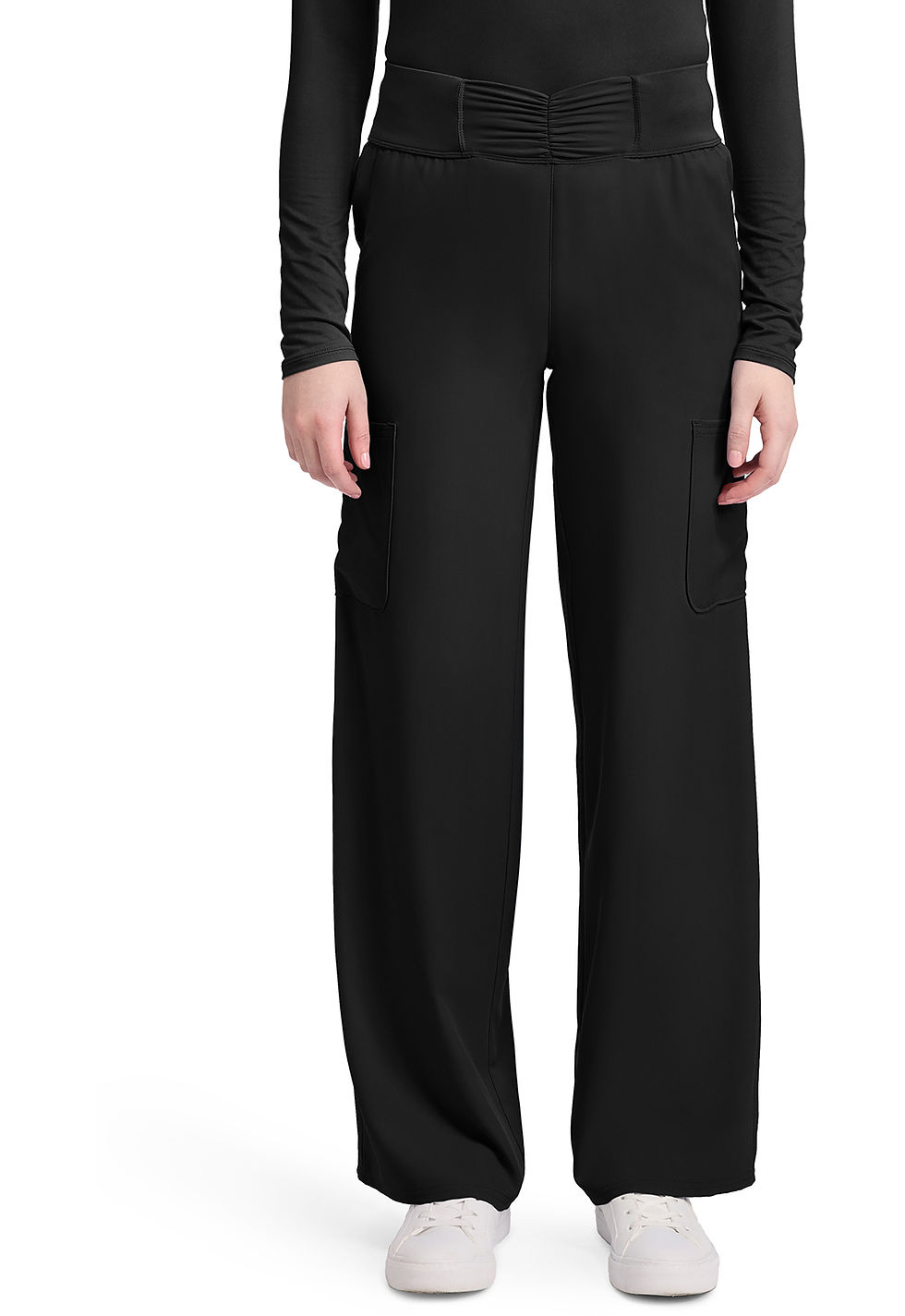Thumbnail: Women's 5-Pocket Ruched Wide Leg Pant