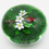 Thumbnail: Delmo Tarsitano Colourful Bee & Strawberry Art Glass Paperweight