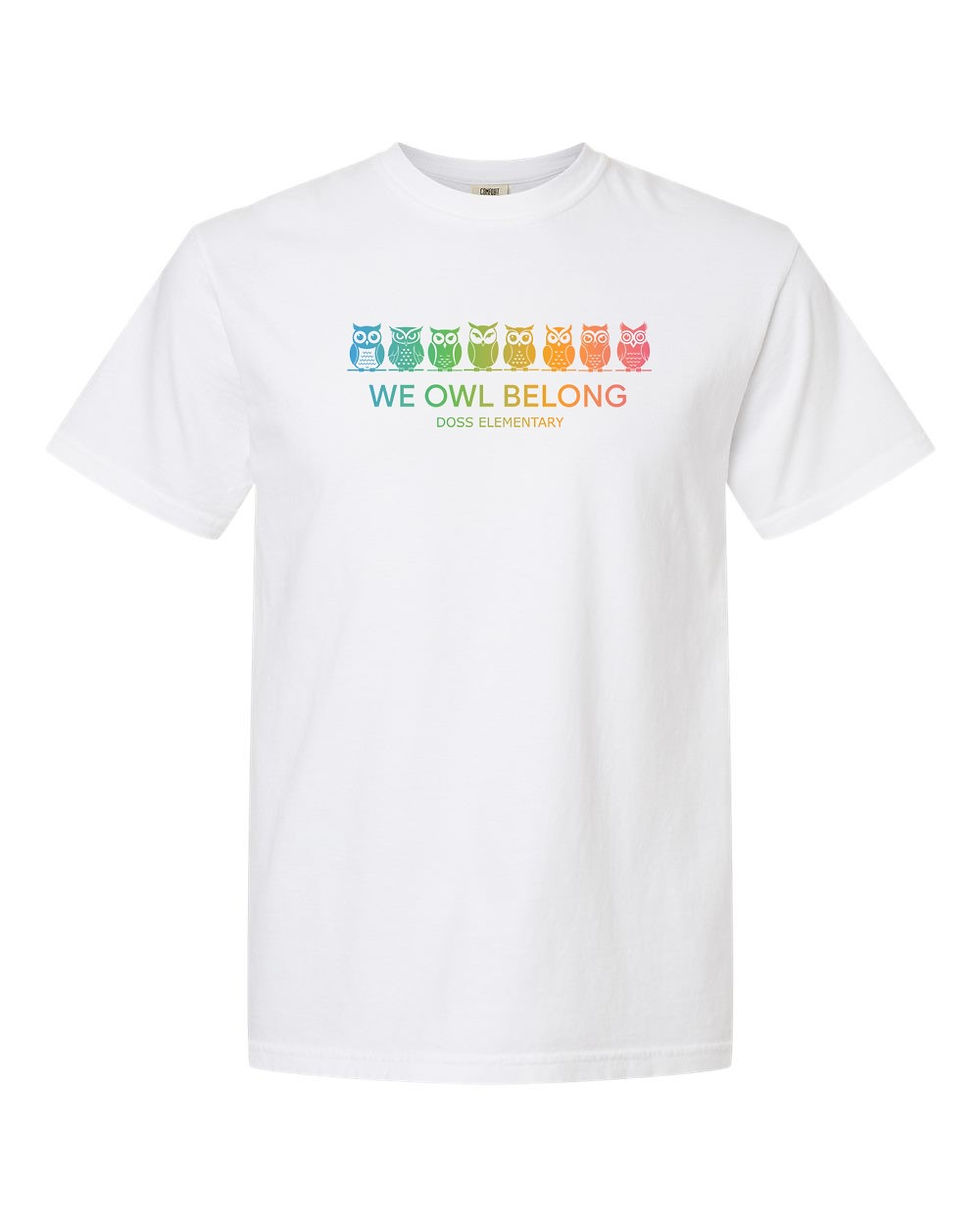 Thumbnail: We Owl Belong Tee - Youth & Adult