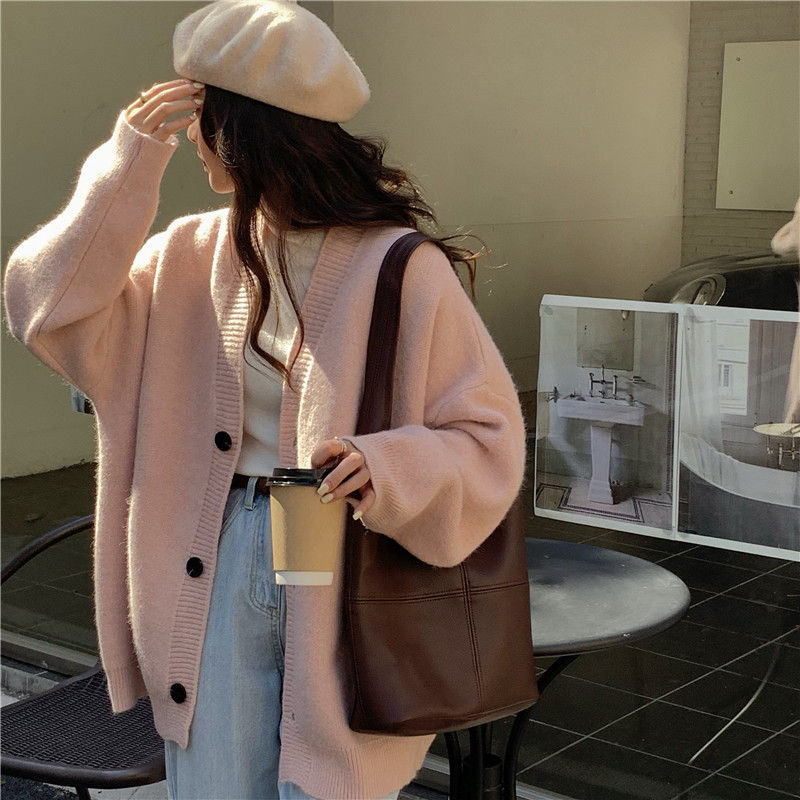 Hình thu nhỏ: Áo khoác dệt kim Cardigan