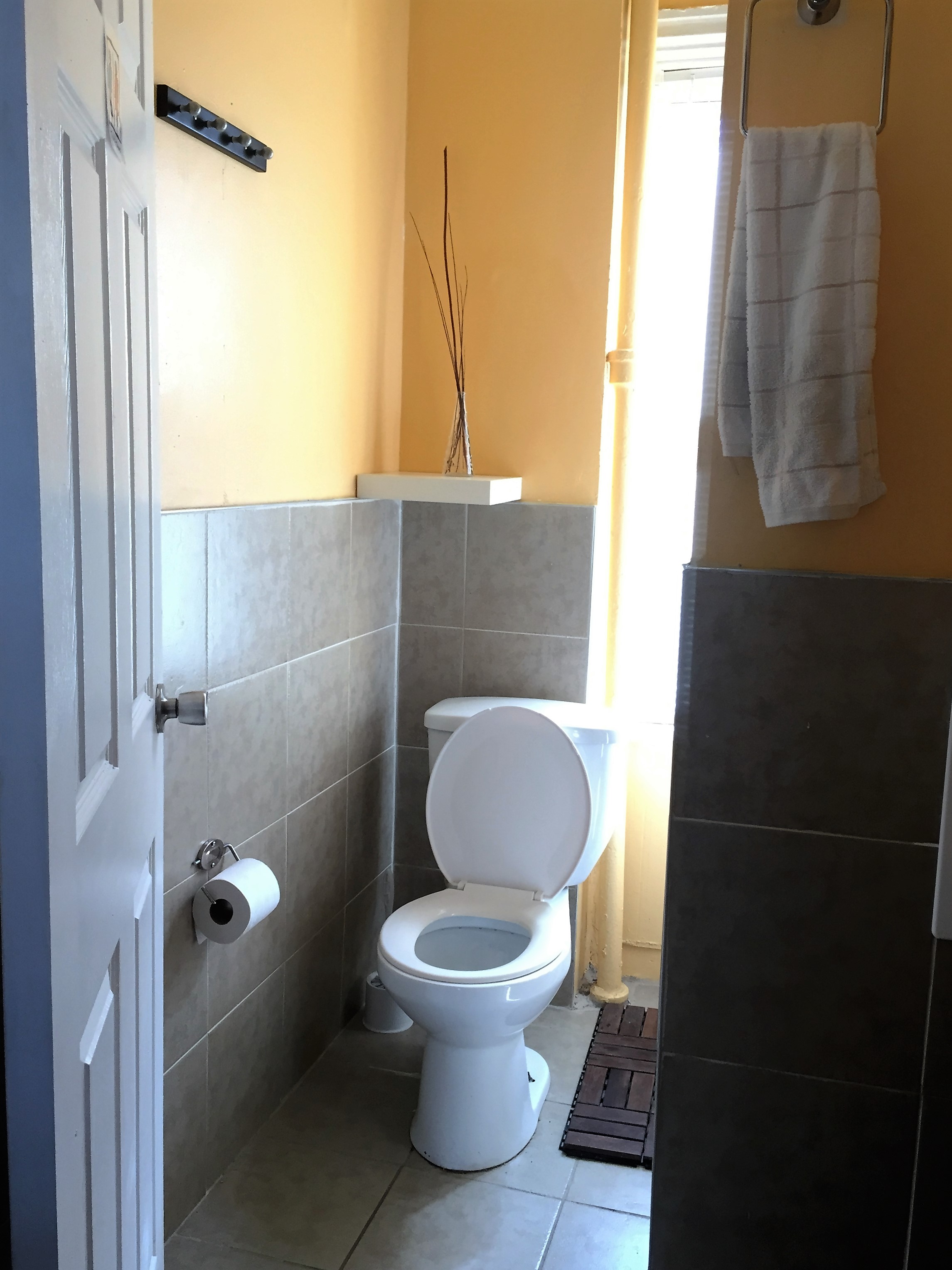 Clean bathrooms