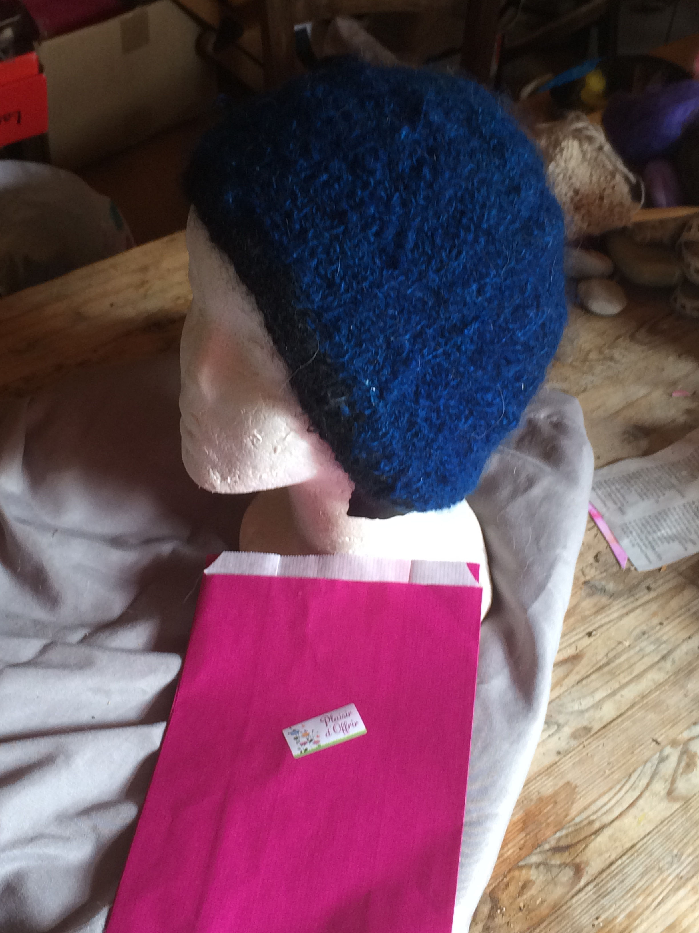 Bonnet homme/femme pur mohair