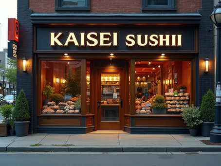Kaisei Sushi Address: Location Guide for Authentic Sushi in Tottenham