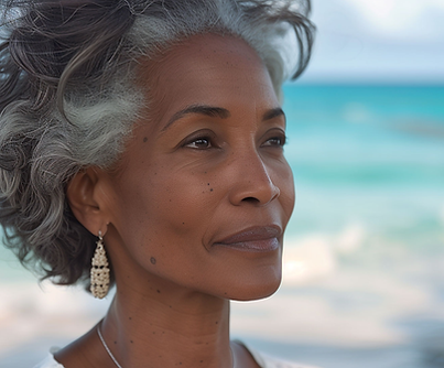 Elder Woman at the Seaside.png