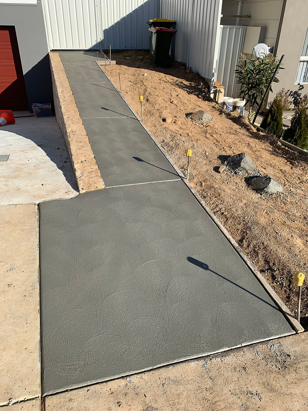 Pathway Completed by Atlas Concreting