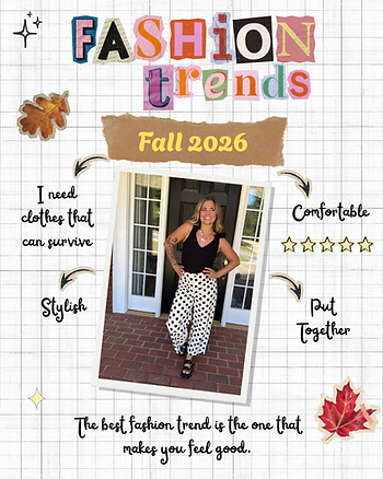 fall fashion trends