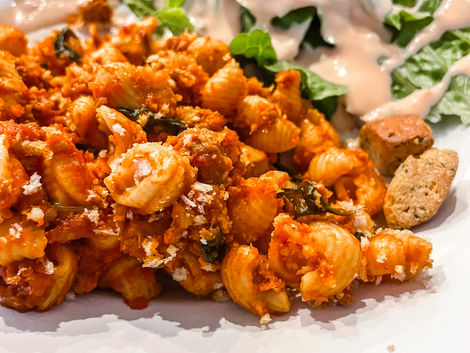 Turkey Pasta Creation